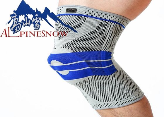КИТАЙ Ткань расчалки поддержки колена пусковых площадок силикона рукава 3Д колена обжатия высокая эластичная поставщик