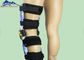 Поддержка ноги черного регулируемого диапазона поддержки колена протезная для реабилитации трещиноватости поставщик
